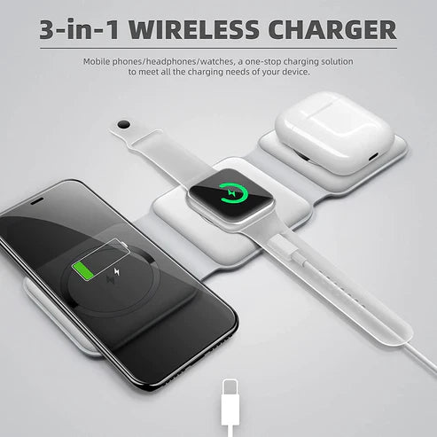 3 in 1 Wireless Charging Pad
