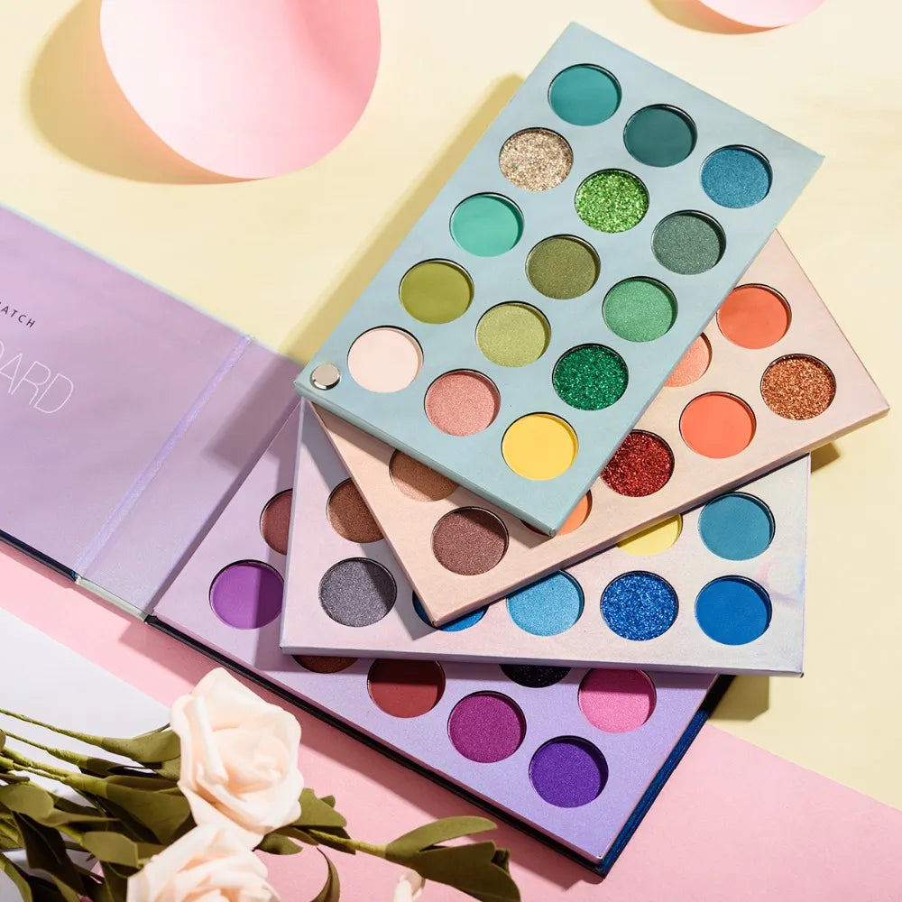 60 Colors Pearlescent Matte Eyeshadow, Eye Cosmetics, Makeup Palette