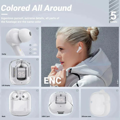Air A31🔥Transparent Earbuds🎧