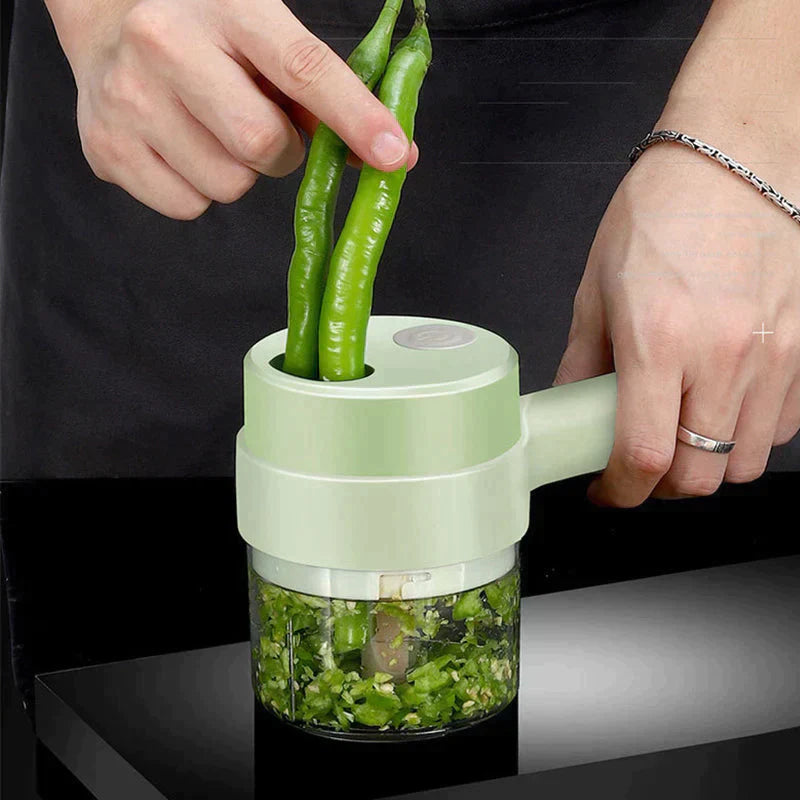 4 In 1 Electric Vegetable Chopper