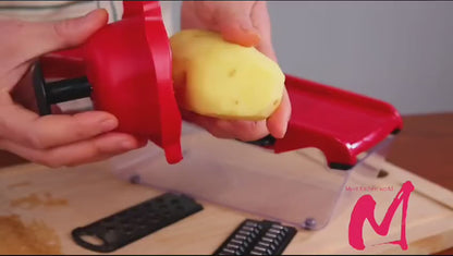 12 in 1 Multifunctional Vegetable Slicer Cutter Shredders Slicer With Basket Fruit Potato Chopper Carrot Grater